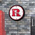 Rutgers Scarlet Knights Retro Lighted Wall Clock