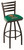 Marshall Thundering Herd Swivel Bar Stool with Ladder Style Back