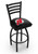 New Jersey Devils Swivel Bar Stool with Ladder Style Back