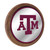 Texas A&M Aggies Barrel Top Mirrored Wall Sign