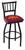 Iowa State Cyclones Swivel Bar Stool with Jailhouse Style Back