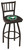 University of North Dakota Swivel Bar Stool with Jailhouse Style Back