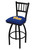 Pittsburgh Panthers Swivel Bar Stool with Jailhouse Style Back