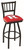 Rutgers Scarlet Knights Swivel Bar Stool with Jailhouse Style Back