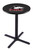 Northern Illinois Huskies Black Wrinkle Bar Table with Cross Base