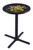 Wichita State Shockers Black Wrinkle Bar Table with Cross Base