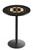 Boston Bruins Black Wrinkle Bar Table with Round Base