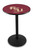 Florida State Seminoles Script Black Bar Table with Round Base