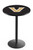 Vanderbilt Commodores Black Wrinkle Bar Table with Round Base