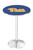 Pittsburgh Panthers Chrome Pub Table with Round Base