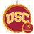 USC Trojans Bottle Cap Dangler