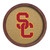 USC Trojans "Faux" Barrel Framed Cork Board