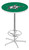 Dallas Stars Chrome Bar Table with Foot Ring