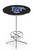 Memphis Tigers Chrome Bar Table with Foot Ring