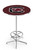 South Carolina Gamecocks Chrome Bar Table with Foot Ring