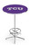 Texas Christian Horned Frogs Chrome Bar Table with Foot Ring