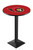 Ottawa Senators Black Wrinkle Pub Table with Square Base