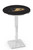 Anaheim Ducks Chrome Bar Table with Square Base