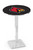 Louisville Cardinals Chrome Bar Table with Square Base