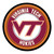 Virginia Tech Hokies Modern Disc Wall Sign