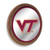 Virginia Tech Hokies Barrel Top Mirrored Wall Sign