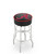 Alabama Crimson Tide "A" Double-Ring Chrome Base Swivel Bar Stool