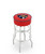 Florida Panthers Double-Ring Chrome Base Swivel Bar Stool