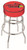 Illinois State Redbirds Double-Ring Chrome Base Swivel Bar Stool