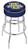 Marquette Golden Eagles Double-Ring Chrome Base Swivel Bar Stool