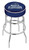 North Florida Ospreys Double-Ring Chrome Base Swivel Bar Stool