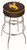 Wyoming Cowboys Double-Ring Chrome Base Swivel Bar Stool