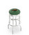 Minnesota Wild Double Ring Swivel Barstool with Ribbed Accent Ring