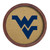 West Virginia Mountaineers "Faux" Barrel Framed Cork Board