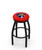 Florida Panthers Black Swivel Bar Stool with Accent Ring