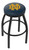 Notre Dame Fighting Irish "ND" Black Swivel Bar Stool with Accent Ring