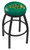 North Dakota State Bison Black Swivel Bar Stool with Accent Ring