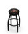 Arizona Coyotes Black Swivel Bar Stool with Accent Ring