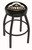 Purdue Boilermakers Black Swivel Bar Stool with Accent Ring