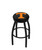 Tennessee Volunteers Black Swivel Bar Stool with Accent Ring