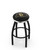 Colorado Buffaloes Black Swivel Barstool with Chrome Accent Ring