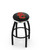 USC Trojans Black Swivel Barstool with Chrome Accent Ring