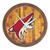 Arizona Coyotes "Faux" Barrel Top Wall Clock