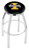Idaho Vandals Chrome Swivel Bar Stool with Accent Ring