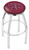 Texas A&M Aggies Chrome Swivel Bar Stool with Accent Ring