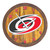 Carolina Hurricanes ""Faux"" Barrel Top Wall Clock