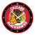 Chicago Blackhawks Modern Disc Wall Clock