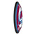 Colorado Avalanche Round Slimline Lighted Wall Sign