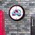 Colorado Avalanche Retro Lighted Wall Clock