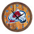 Colorado Avalanche "Faux" Barrel Top Wall Clock