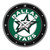 Dallas Stars Modern Disc Wall Clock